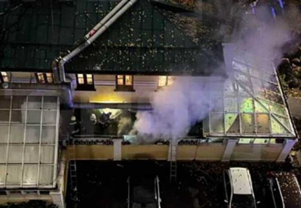 В центре Москвы случился пожар в ресторане Cantinetta Antinori